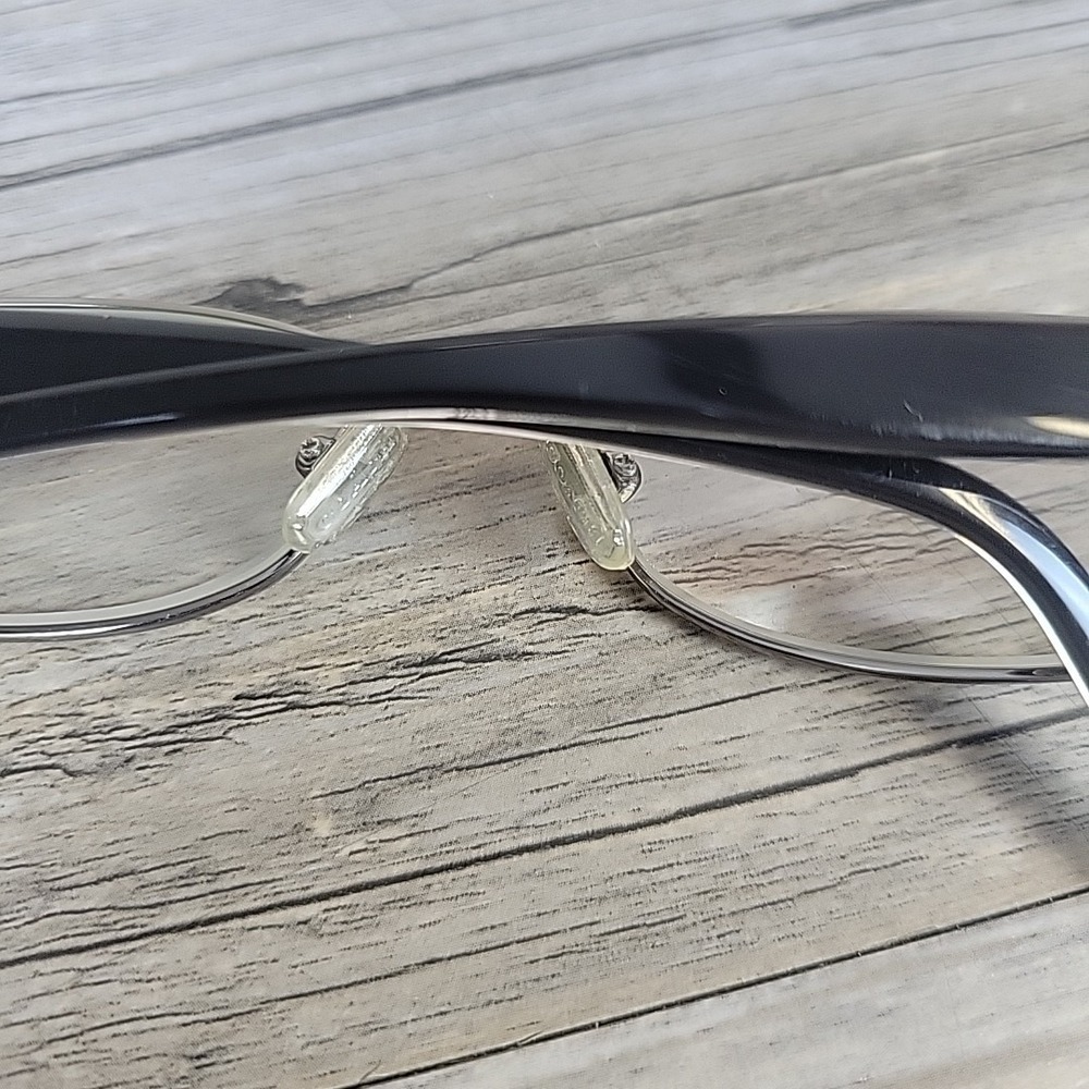 Coach HARMONY 1025 Gunmetal Eyeglasses Frames Only 51-17-135 Rectangular - Picture 10 of 13